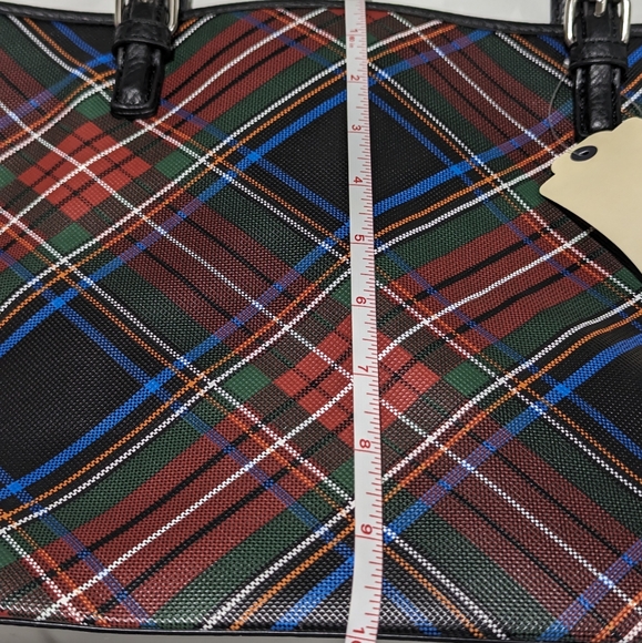 Plaid Shoulder Bag NWT - Picture 3 of 6